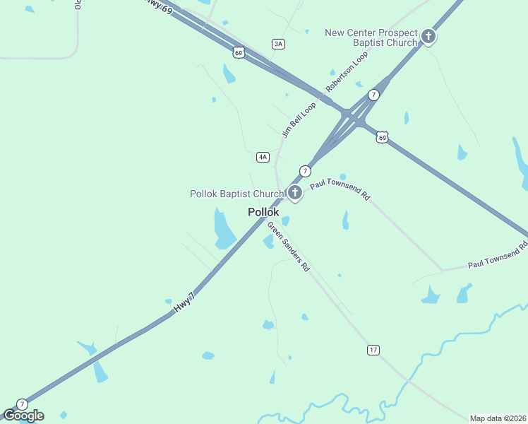 map of restaurants, bars, coffee shops, grocery stores, and more near in Pollok