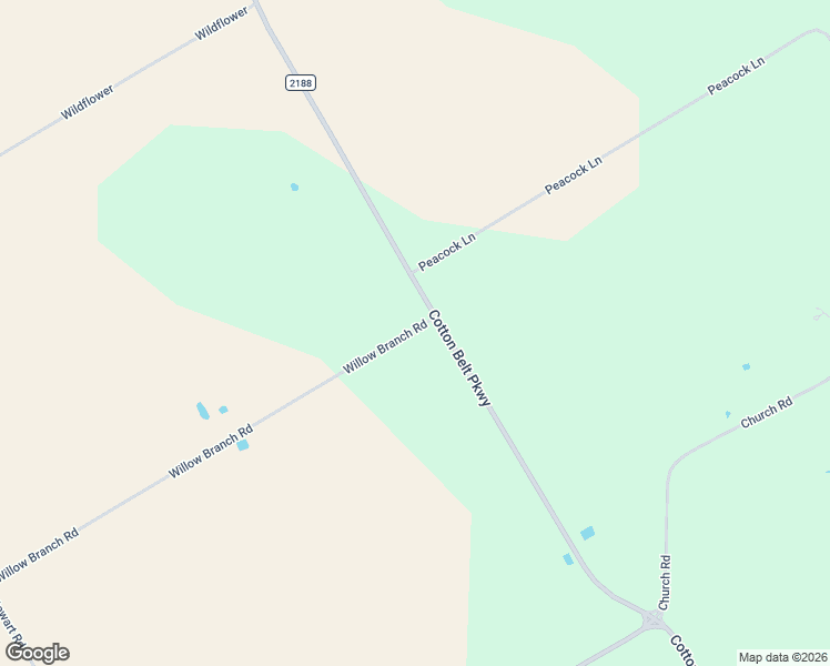 map of restaurants, bars, coffee shops, grocery stores, and more near 4506 Church Road in McGregor