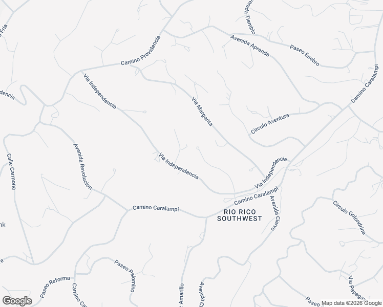 map of restaurants, bars, coffee shops, grocery stores, and more near 901-1099 Hojas Court in Rio Rico