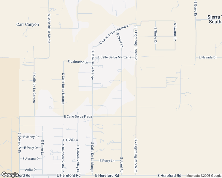 map of restaurants, bars, coffee shops, grocery stores, and more near 6622 South Jaxel Road in Hereford
