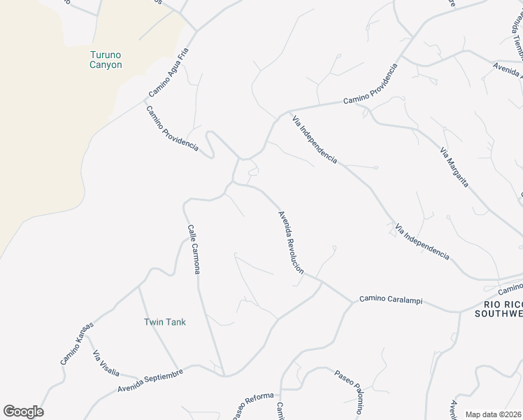 map of restaurants, bars, coffee shops, grocery stores, and more near 989 Avenida Revolucion in Rio Rico