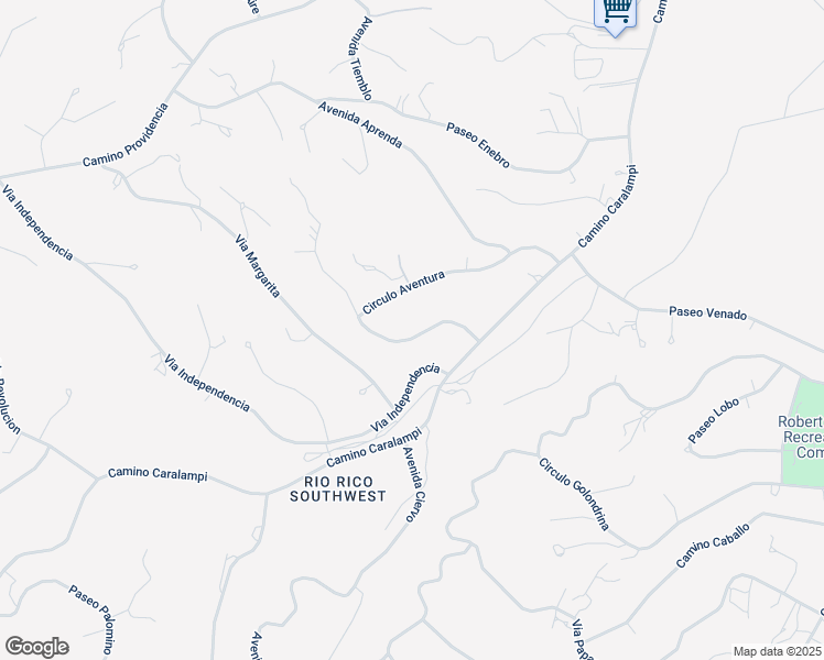 map of restaurants, bars, coffee shops, grocery stores, and more near 1059 Circulo Aventura in Rio Rico