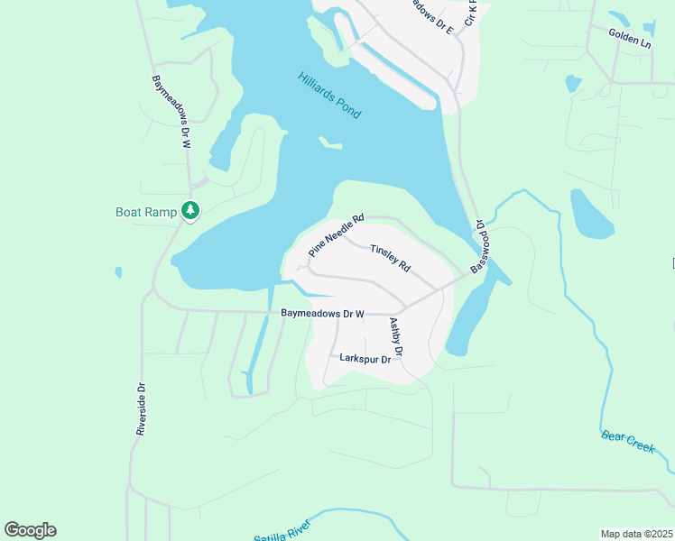 map of restaurants, bars, coffee shops, grocery stores, and more near 727 Pine Needle Road in Douglas