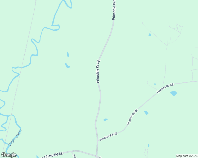 map of restaurants, bars, coffee shops, grocery stores, and more near 2055-2235 Pricedale Dr SE in Bogue Chitto