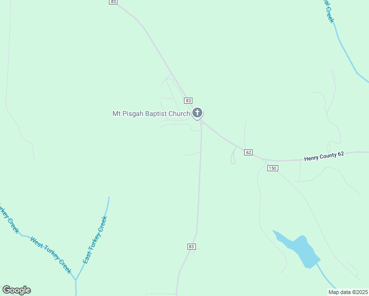 map of restaurants, bars, coffee shops, grocery stores, and more near 3458 County Road 83 in Newville