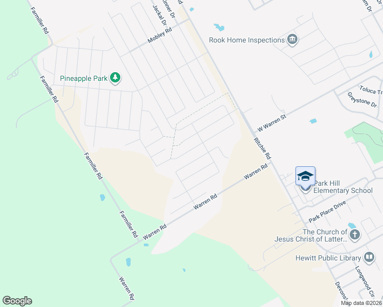 map of restaurants, bars, coffee shops, grocery stores, and more near 2146 Warren Road in Lorena