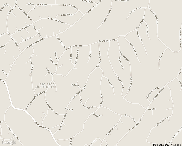 map of restaurants, bars, coffee shops, grocery stores, and more near 973 Calle Tamaulipas in Rio Rico