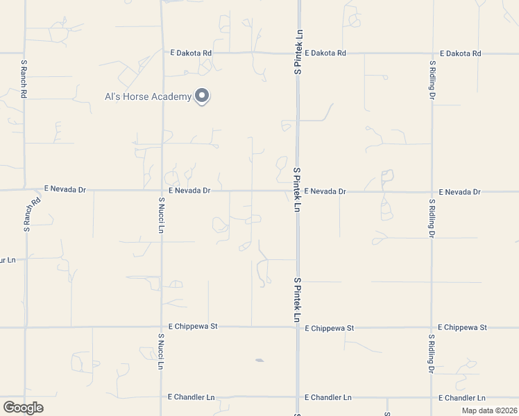 map of restaurants, bars, coffee shops, grocery stores, and more near 9088 East Nevada Drive in Hereford