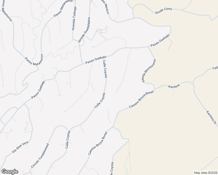 map of restaurants, bars, coffee shops, grocery stores, and more near 1037 Calle Coyote in Rio Rico
