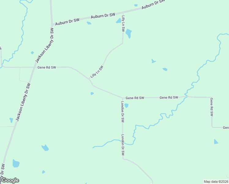 map of restaurants, bars, coffee shops, grocery stores, and more near 1548 Gene Road Southwest in Bogue Chitto