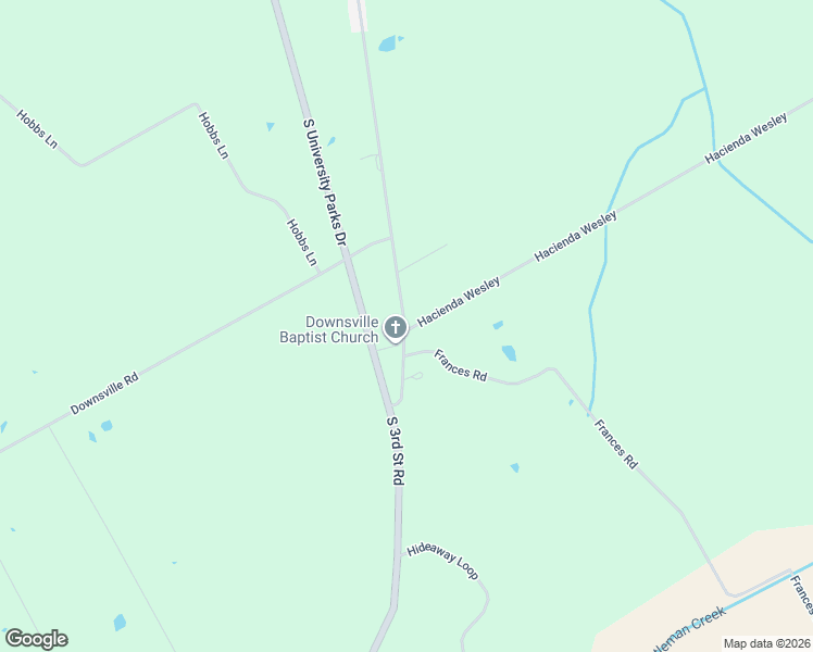map of restaurants, bars, coffee shops, grocery stores, and more near 9371 South University Parks Drive in Robinson