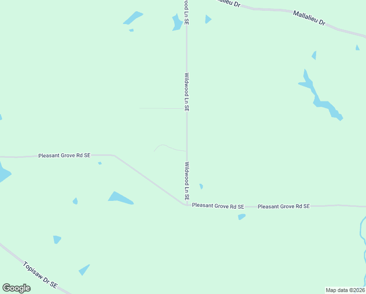 map of restaurants, bars, coffee shops, grocery stores, and more near 1974 Wildwood Lane Southeast in Ruth