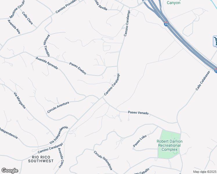 map of restaurants, bars, coffee shops, grocery stores, and more near 1045 Camino Caralampi in Rio Rico