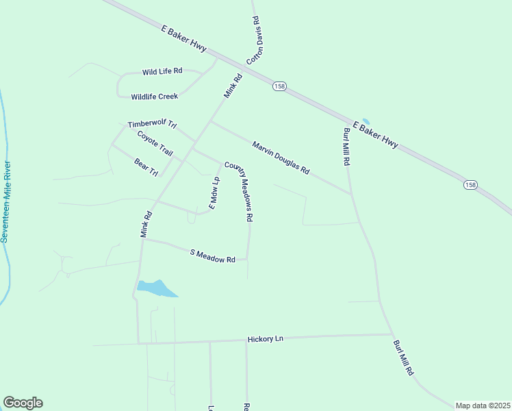 map of restaurants, bars, coffee shops, grocery stores, and more near 325 Country Meadows Road in Nicholls