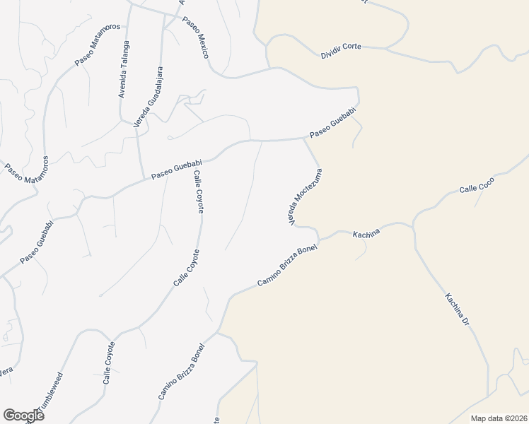 map of restaurants, bars, coffee shops, grocery stores, and more near 464 Camino Brizza Bonnel in Rio Rico