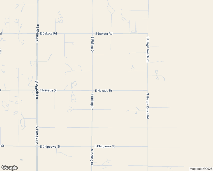 map of restaurants, bars, coffee shops, grocery stores, and more near 9701 East Nevada Drive in Hereford