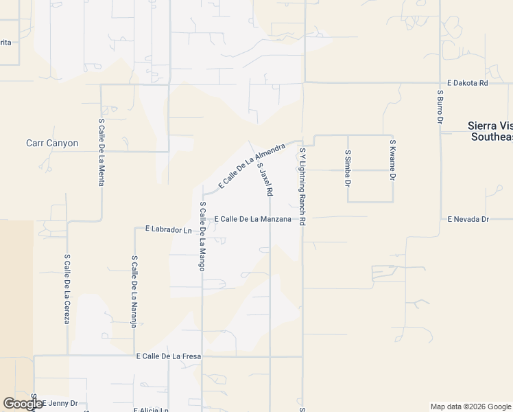 map of restaurants, bars, coffee shops, grocery stores, and more near 6366 South Jaxel Road in Hereford