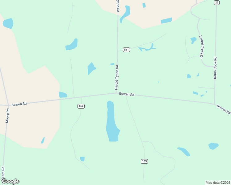 map of restaurants, bars, coffee shops, grocery stores, and more near 689 Bowen Road in Tifton