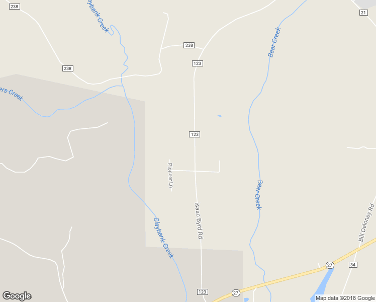 map of restaurants, bars, coffee shops, grocery stores, and more near 783 County Road 123 in Ozark