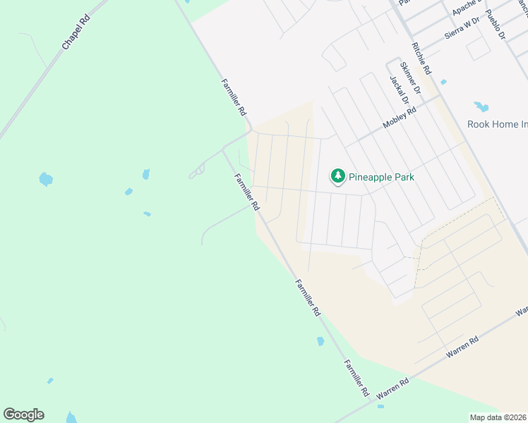 map of restaurants, bars, coffee shops, grocery stores, and more near Farmiller Road in Lorena