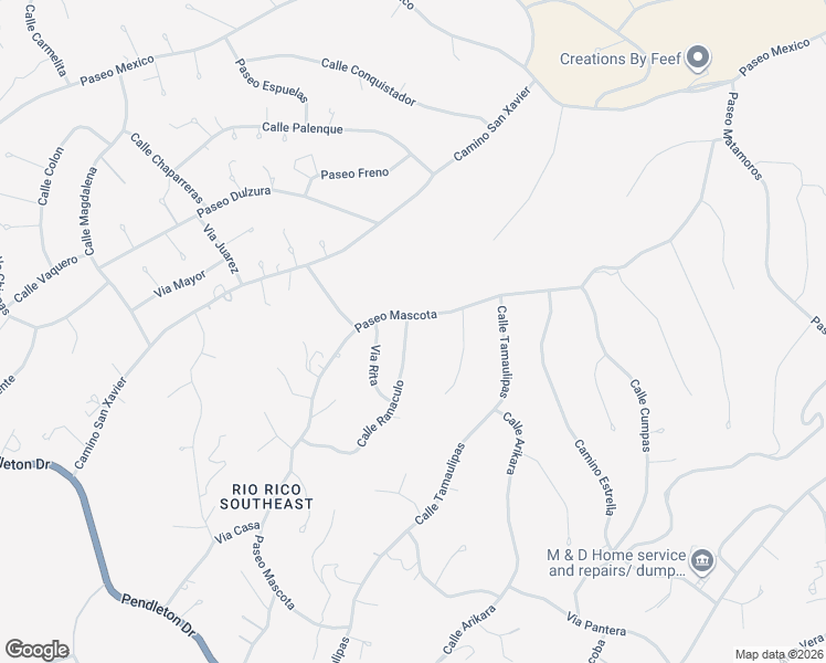 map of restaurants, bars, coffee shops, grocery stores, and more near 231 Calle Ranaculo in Rio Rico