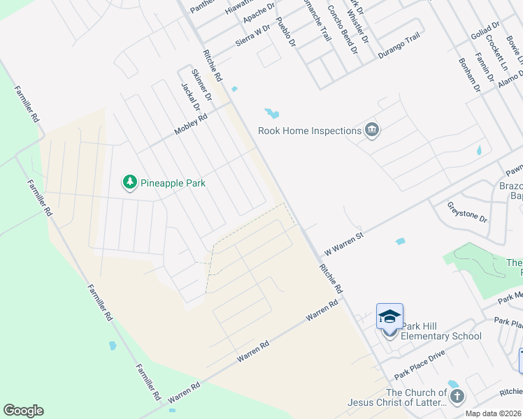 map of restaurants, bars, coffee shops, grocery stores, and more near 11116 Whitlock Drive in Lorena