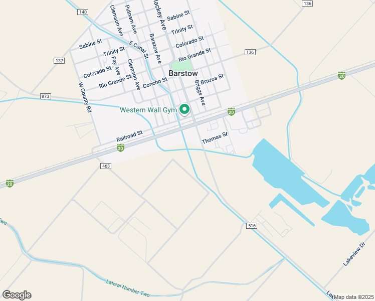 map of restaurants, bars, coffee shops, grocery stores, and more near in Barstow