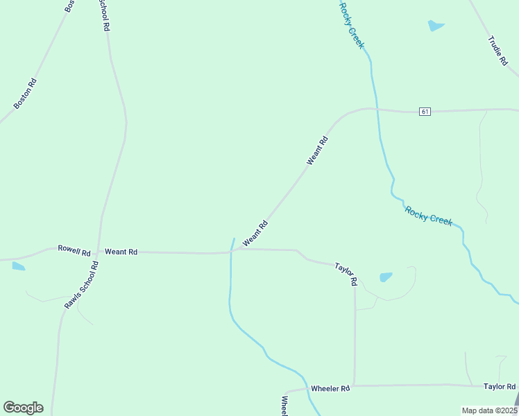 map of restaurants, bars, coffee shops, grocery stores, and more near 14213 Weant Road in Dozier