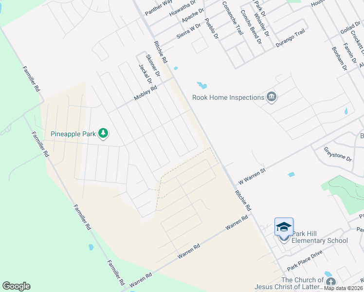map of restaurants, bars, coffee shops, grocery stores, and more near 3204 Jackal Drive in Lorena