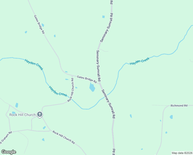 map of restaurants, bars, coffee shops, grocery stores, and more near 327 Seminary-Sumrall Road in Sumrall