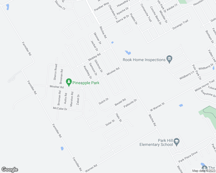 map of restaurants, bars, coffee shops, grocery stores, and more near 3129 Gilchrist Drive in Lorena