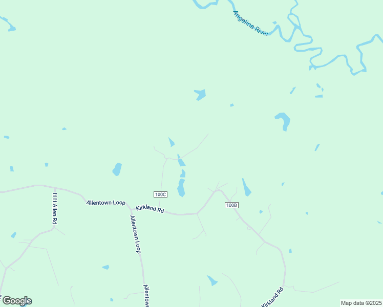 map of restaurants, bars, coffee shops, grocery stores, and more near 342 Lewis Road in Lufkin