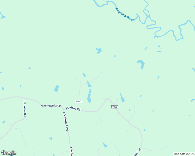 map of restaurants, bars, coffee shops, grocery stores, and more near 342 Lewis Road North in Lufkin