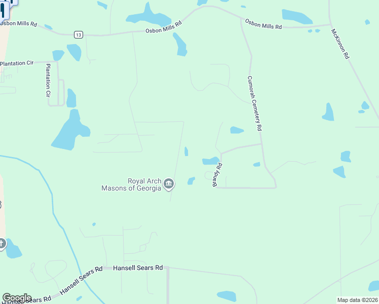map of restaurants, bars, coffee shops, grocery stores, and more near 323 Pine Valley Road in Douglas