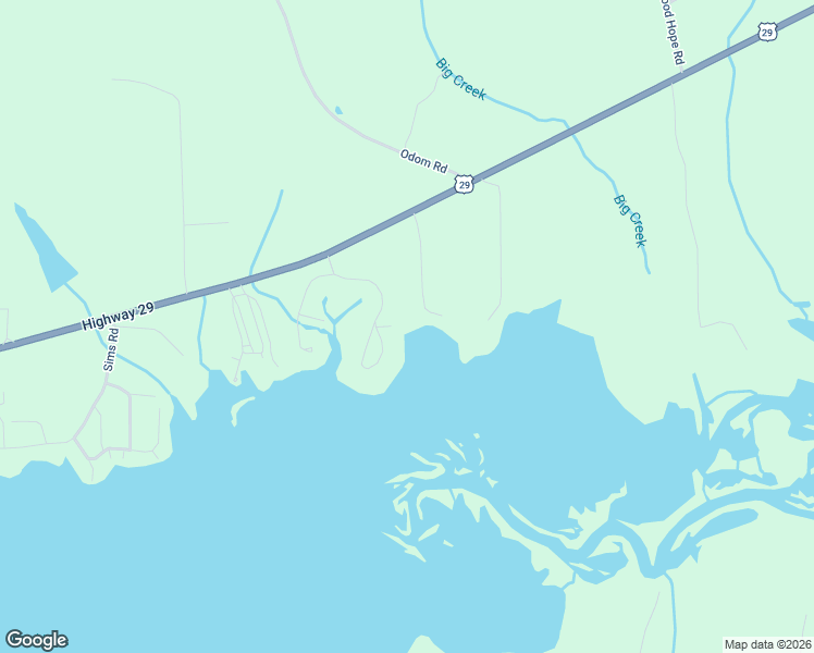 map of restaurants, bars, coffee shops, grocery stores, and more near 32600-32798 Wagon Wheel Road in Dozier
