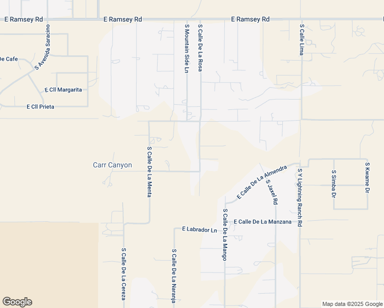 map of restaurants, bars, coffee shops, grocery stores, and more near 6132 South Calle De La Rosa in Hereford