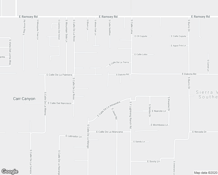 map of restaurants, bars, coffee shops, grocery stores, and more near 6103 South Montanas De Suenos in Hereford