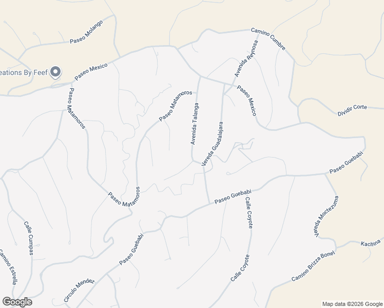 map of restaurants, bars, coffee shops, grocery stores, and more near 1132 Avenida Talanga in Rio Rico