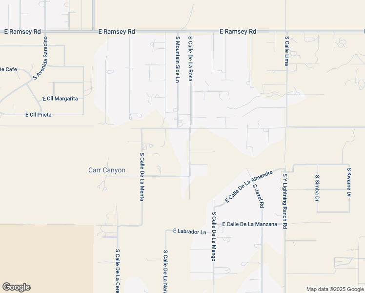 map of restaurants, bars, coffee shops, grocery stores, and more near 6132 South Calle De La Rosa in Hereford