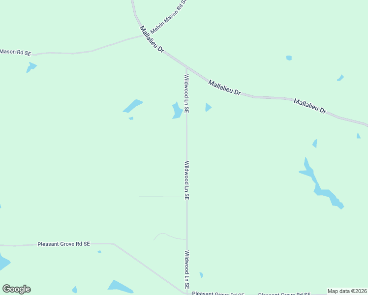 map of restaurants, bars, coffee shops, grocery stores, and more near 1974 Wildwood Lane Southeast in Ruth