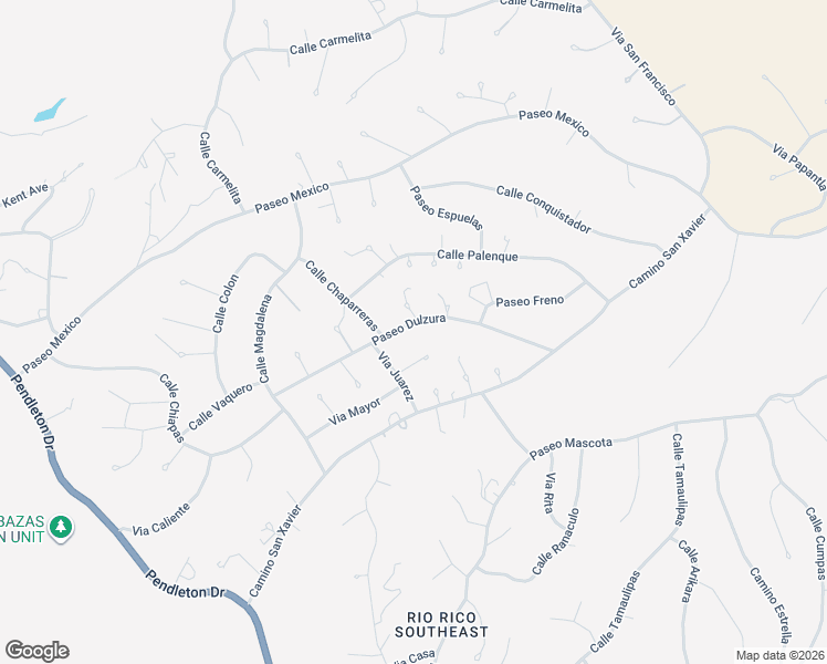 map of restaurants, bars, coffee shops, grocery stores, and more near 159 Paseo Dulzura in Rio Rico