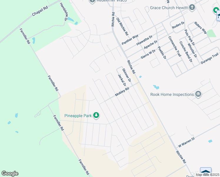 map of restaurants, bars, coffee shops, grocery stores, and more near 2801 Gilchrist Drive in Lorena
