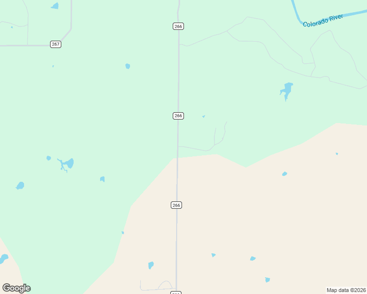 map of restaurants, bars, coffee shops, grocery stores, and more near County Road 266 in Brownwood