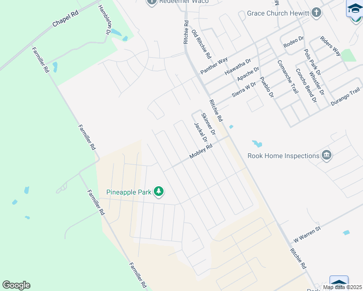 map of restaurants, bars, coffee shops, grocery stores, and more near 2801 Gilchrist Drive in Lorena