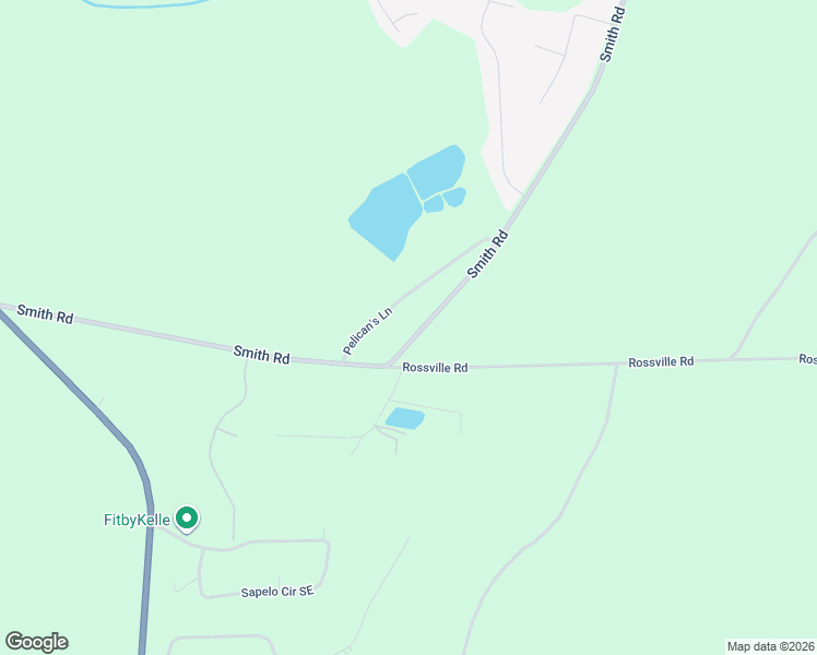 map of restaurants, bars, coffee shops, grocery stores, and more near 1319 Pelican's Lane Southeast in Townsend