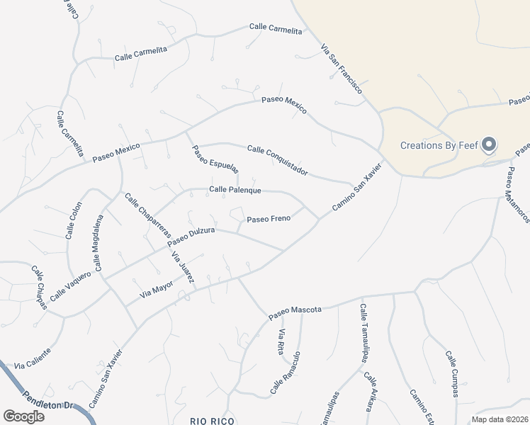 map of restaurants, bars, coffee shops, grocery stores, and more near 1090 Paseo Freno in Rio Rico