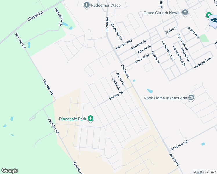 map of restaurants, bars, coffee shops, grocery stores, and more near 2801 Gilchrist Drive in Lorena