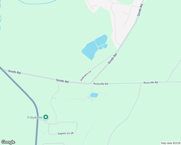 map of restaurants, bars, coffee shops, grocery stores, and more near 1319 Pelican's Lane Southeast in Townsend