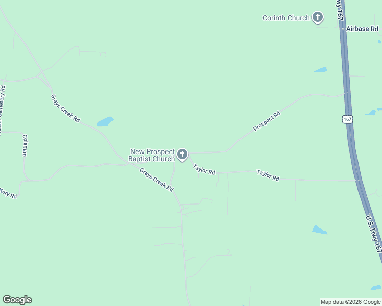 map of restaurants, bars, coffee shops, grocery stores, and more near 258 Prospect Road in Dry Prong