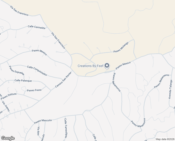 map of restaurants, bars, coffee shops, grocery stores, and more near 1096 Via Papantla in Rio Rico